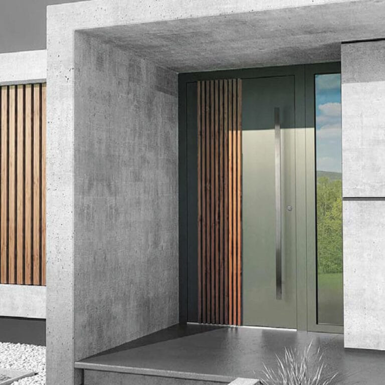 Sleek Front Door