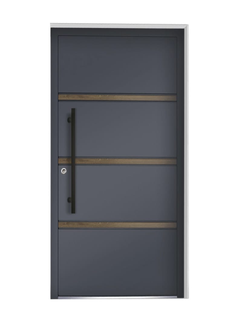 Unique Glass Artistry for an Elegant and Sophisticated Front Door