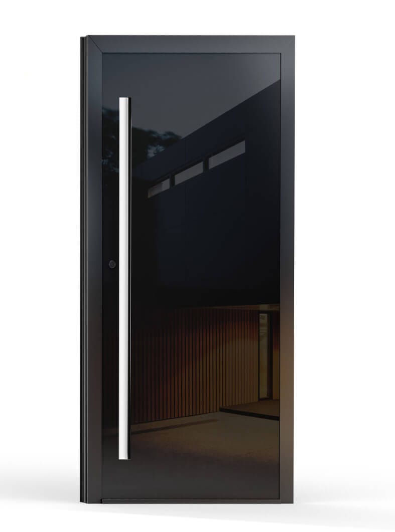 Unique Glass Design for a Modern and Standout Entryway