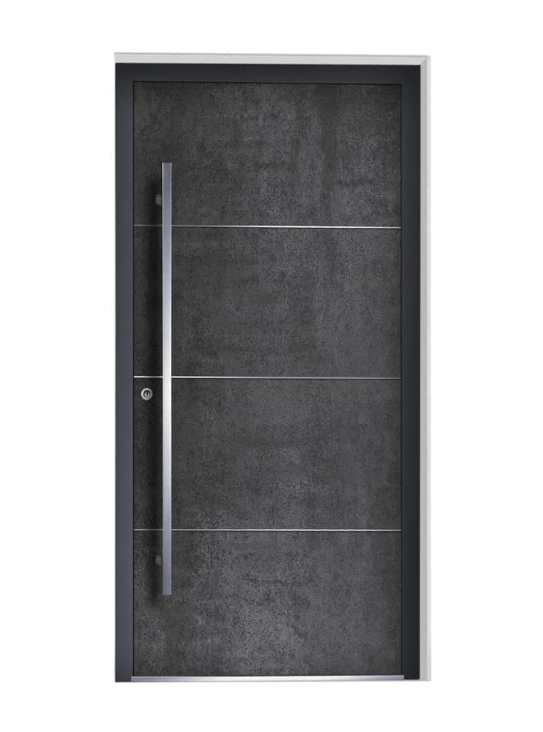 Minimalist Handles for a Sleek and Modern Front Door