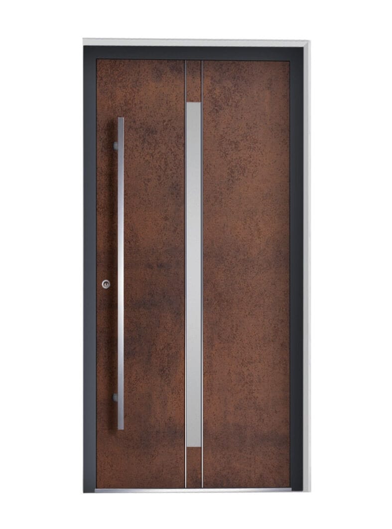Vertical Panels for a Sleek and Modern Entryway