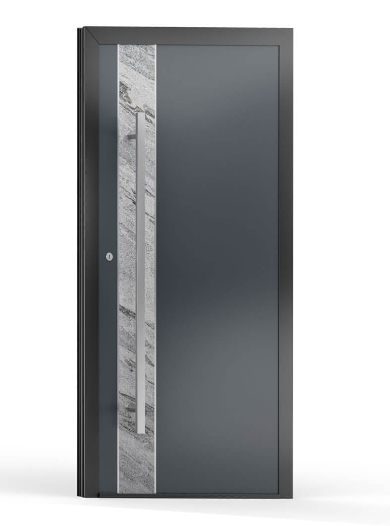 Wide Glass Panels for a Sleek and Modern Entrance
