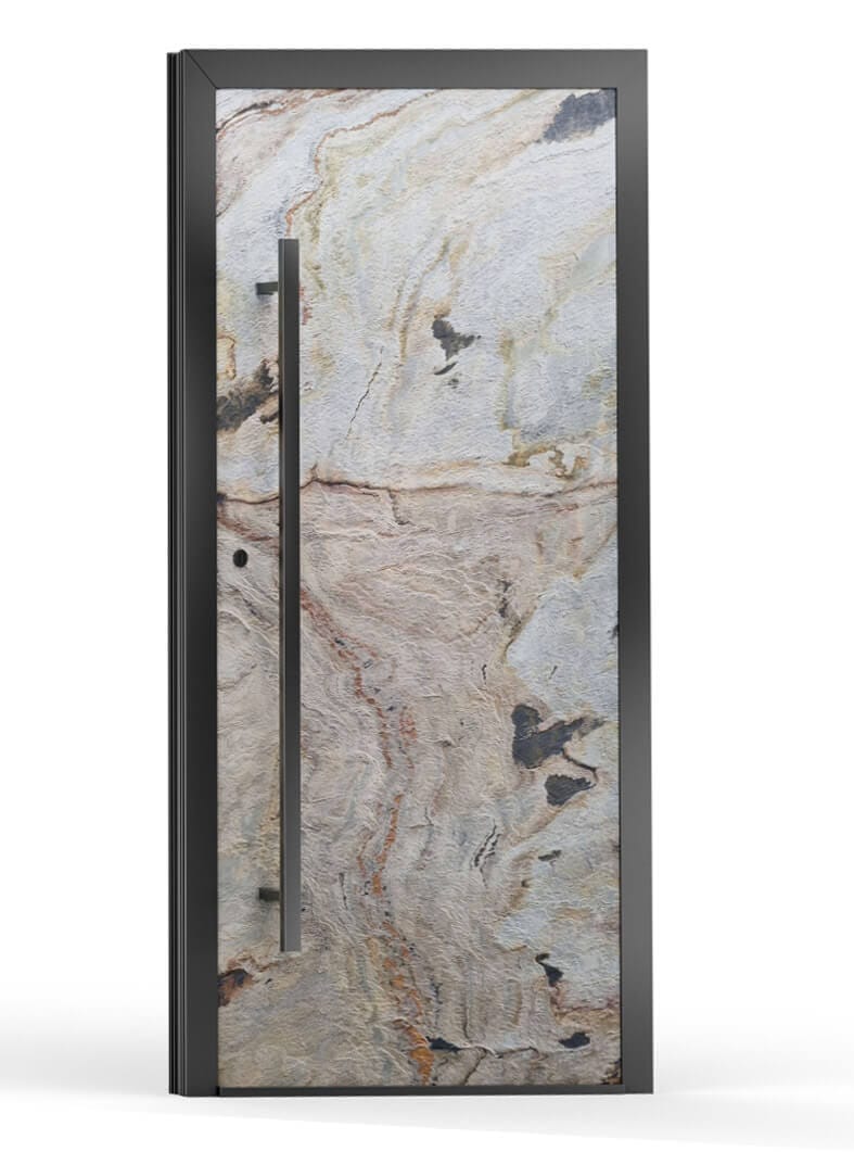 Modern Glass Inserts for a Sleek and Sophisticated Entryway